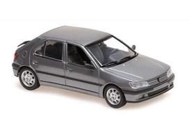 PRE-ORD3R Maxichamps Modeliukas 1/43 1995 Peugeot 306 4-door, silver