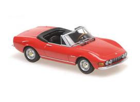 PRE-ORD3R Maxichamps Modeliukas 1/43 1972 Fiat Dino Spider, red