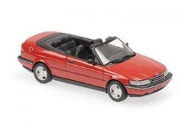PRE-ORD3R Maxichamps Modeliukas 1/43 1995 Saab 900 Cabriolet, red