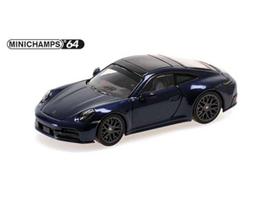 Maxichamps Modeliukas 1/64 2025 Porsche 911 (992.2) Carrera, blue