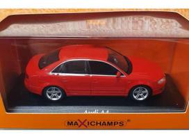PRE-ORD3R Maxichamps Modeliukas 1/43 2004 Audi A4, red