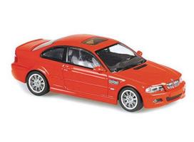 PRE-ORD3R Maxichamps Modeliukas 1/43 2001 BMW M3 E46 coupe, red