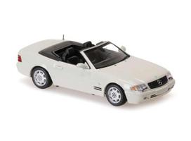 PRE-ORD3R Maxichamps Modeliukas 1/43 1999 Mercedes Benz SL-class R129, white