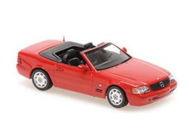 PRE-ORD3R Maxichamps Modeliukas 1/43 1999 Mercedes Benz SL-class R129, red