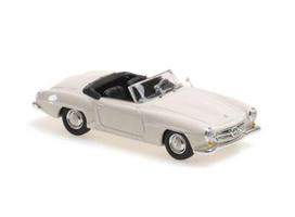 PRE-ORD3R Maxichamps Modeliukas 1/43 1955 Mercedes-Benz 190 SL(W121), white