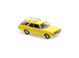 PRE-ORD3R Maxichamps Modeliukas 1/43 1969 Opel Rekord C Caravan, yellow