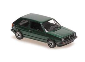 PRE-ORD3R Maxichamps Modeliukas 1/43 1985 Volkswagen Golf, green metallic