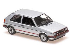PRE-ORD3R Maxichamps Modeliukas 1/43 1985 Volkswagen Golf GTI, silver metallic