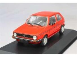 PRE-ORD3R Maxichamps Modeliukas 1/43 1980 VW Golf 1, red