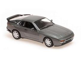 PRE-ORD3R Maxichamps Modeliukas 1/43 1989 Porsche 944 S, grey metallic