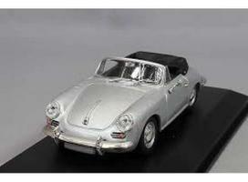 PRE-ORD3R Maxichamps Modeliukas 1/43 1965 Porsche 356 C Cabriolet, silver