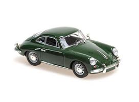 PRE-ORD3R Maxichamps Modeliukas 1/43 1965 Porsche 356 C Coupe, dark green