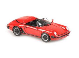 PRE-ORD3R Maxichamps Modeliukas 1/43 1988 Porsche 911 Speedster, red