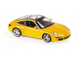 PRE-ORD3R Maxichamps Modeliukas 1/43 2006 Porsche 911 Targa, yellow