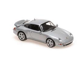 PRE-ORD3R Maxichamps Modeliukas 1/43 1995 Porsche 911 Turbo (993), silver