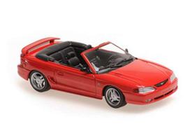 PRE-ORD3R Maxichamps Modeliukas 1/43 1994 Ford Mustang Cabriolet, red