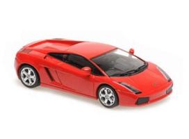 PRE-ORD3R Maxichamps Modeliukas 1/43 2004 Lamborghini Gallardo, red