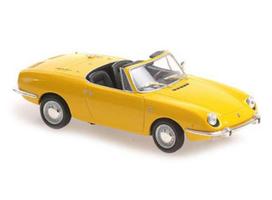 PRE-ORD3R Maxichamps Modeliukas 1/43 1968 Fiat 850 Sport Spider, yellow
