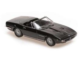 PRE-ORD3R Maxichamps Modeliukas 1/43 1969 Maserati Ghibli Spyder, black