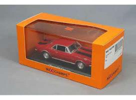 PRE-ORD3R Maxichamps Modeliukas 1/43 1967 Chevrolet Camaro, red