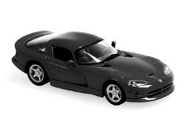 PRE-ORD3R Maxichamps Modeliukas 1/43 1993 Dodge Viper Coupe, black