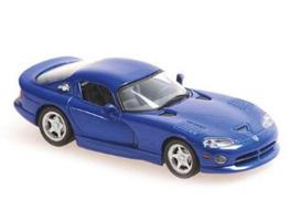 PRE-ORD3R Maxichamps Modeliukas 1/43 1993 Dodge Viper Coupe, blue