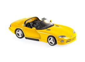 PRE-ORD3R Maxichamps Modeliukas 1/43 1993 Dodge Viper Roadster, yellow