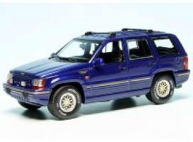 PRE-ORD3R Maxichamps Modeliukas 1/43 1995 Jeep Grand Cherokee, dark blue metallic