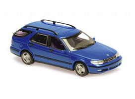 PRE-ORD3R Maxichamps Modeliukas 1/43 1999 Saab 9-5 Break, dark blue metallic
