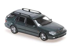 PRE-ORD3R Maxichamps Modeliukas 1/43 1999 Saab 9-5 Break, dark green metallic