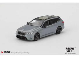PRE-ORD3R Mini GT Modeliukas 1/64 2025 BMW M5 (G99) Touring, Brooklyn grey metallic