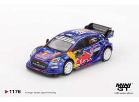 PRE-ORD3R Mini GT Modeliukas 1/64 2025 Ford Puma Rally 1 #55 M-Sport Ford Rally Monte Carlo, various