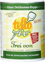 "tellofix Clear Delikatess" sriuba "Free from" - švelnus sultinys be skonio stipriklių, be dažiklių ir konservantų, veganiškas - 1 x 650 g