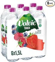 "Volvic Touch Red Fruits", vienkartiniai (6 x 1,5 l)