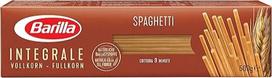 Barilla Pasta Integrale Spaghetti n.5 Pilno grūdo kietųjų kviečių spagečiai su natūraliomis skaidulomis, 500 g