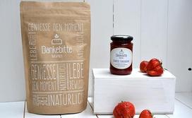 Dovanų rinkinys "Fruity" - duona ir uogienė