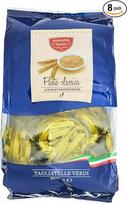 mamma lucia Makaronai Tagliatelle Verdi - kaspinėlių makaronų lizdas su špinatais, 8 vnt. (8 x 500 g)