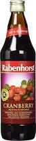 Rabenhorst Ekologiškos spanguolių motinos sultys, kurias galima naudoti pakartotinai 750 ml