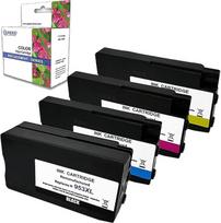 Suderinamos rašalo kasetės, spausdintuvo kasetės HP 953 XL juodos spalvos + 953 XL spalvotos 953XL, priedai spausdintuvams OFFICEJET PRO 7720 7740 7730 8210 8720 8710 8725
