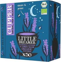 "Cupper Organic Tea Storage Pack", "Little Dreamer", vaistažolių arbata, 50 nebalintų arbatos maišelių, didelė pakuotė, puikiai tinka biurui, sąžininga prekyba, arbatos maišeliai be plastiko