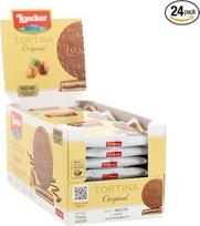 "Loacker Original Milk Tortina Wafers", 21 g, 24 vnt.