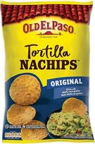 "Old El Paso Tortilla Nachips Original" - Kukurūzų kepti tortilijų traškučiai - be glitimo - 1 x 185g