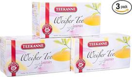 "Teekanne Jasmine White Tea" 3 pakuočių pakuotė (3 x 20 arbatos maišelių) 3 x 25 g