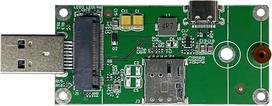 EXVIST 5G LTE USB adapteris M.2 (NGFF) į USB 3.0 Dongle W/Nano SIM kortelės lizdas C tipo DC5V įvestis Suderinamas su 5G LTE moduliu, pvz., Quectel RM500Q ir kt.