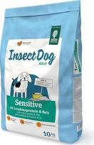 Green Petfood InsectDog sensitive adult - su vabzdžių baltymais ir ryžiais / lengvai virškinamas visavertis maistas - sausas šunų maistas