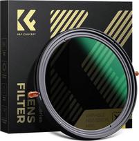 K&F CONCEPT 86 mm poliarizacinis filtras (CPL) ir ND2-ND32 filtras "2-in-1" daugiafunkcinis filtras (1-5 žingsniai)