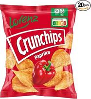 Lorenz Crunchips Peppers 20 x 25 g Be glitimo