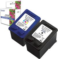 Suderinama rašalo kasetė, skirta HP 21 XL + 22 XL juodos ir spalvotos spalvos 21XL 22XL spausdintuvui Deskjet D2360 D1320 F2180 F300 F370