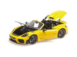PRE-ORD3R Minichamps Modeliukas 1/18 2024 Porsche Spyder RS, yellow with weissach package