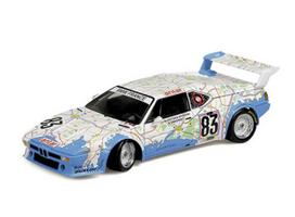 PRE-ORD3R Minichamps Modeliukas 1/18 1980 BMW M1 *Carte De France* Quester/Pironi/Mignot Team BMW France 24h Le Mans 1980, various